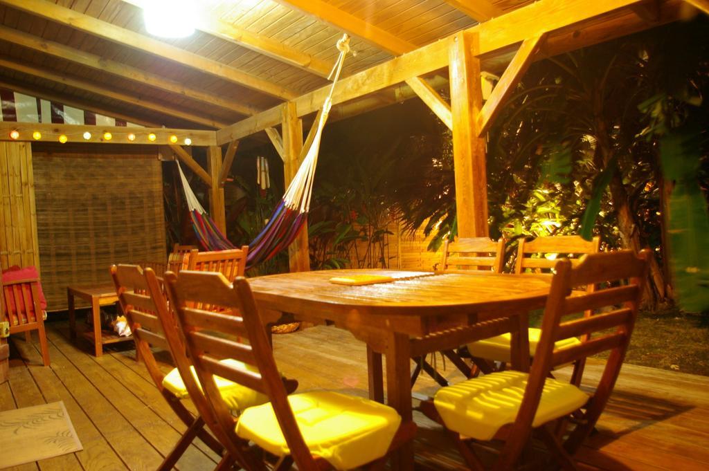 Kaz Creole Aventure Tropicale Insolite, Fibre, Jardin Et Jacuzzi Prives Saint-Francois  Phòng bức ảnh