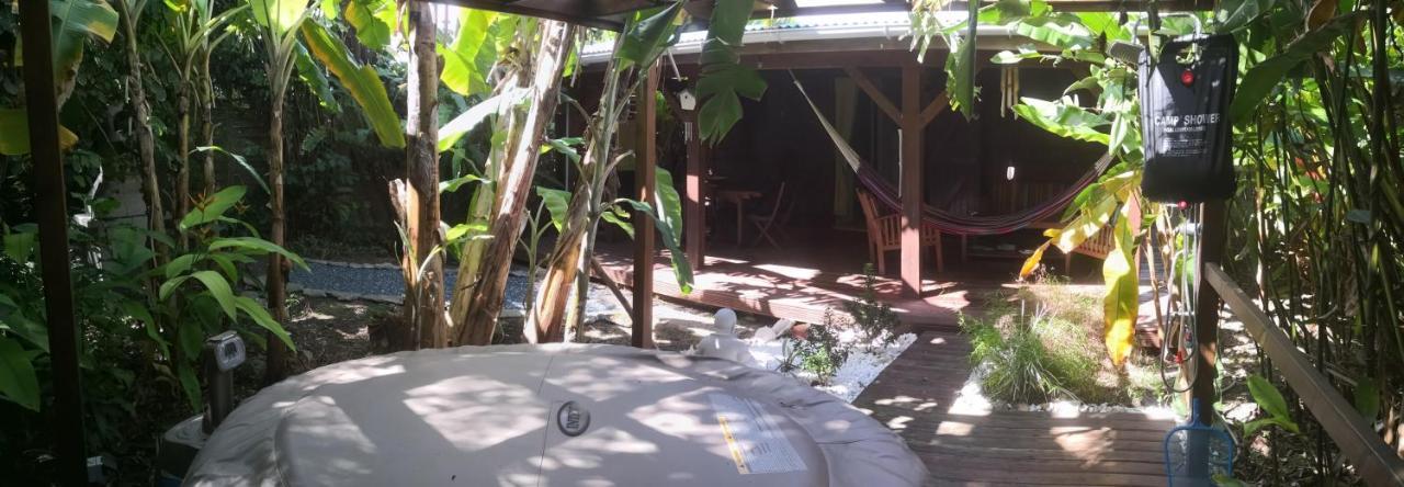 Kaz Creole Aventure Tropicale Insolite, Fibre, Jardin Et Jacuzzi Prives Saint-Francois  Ngoại thất bức ảnh
