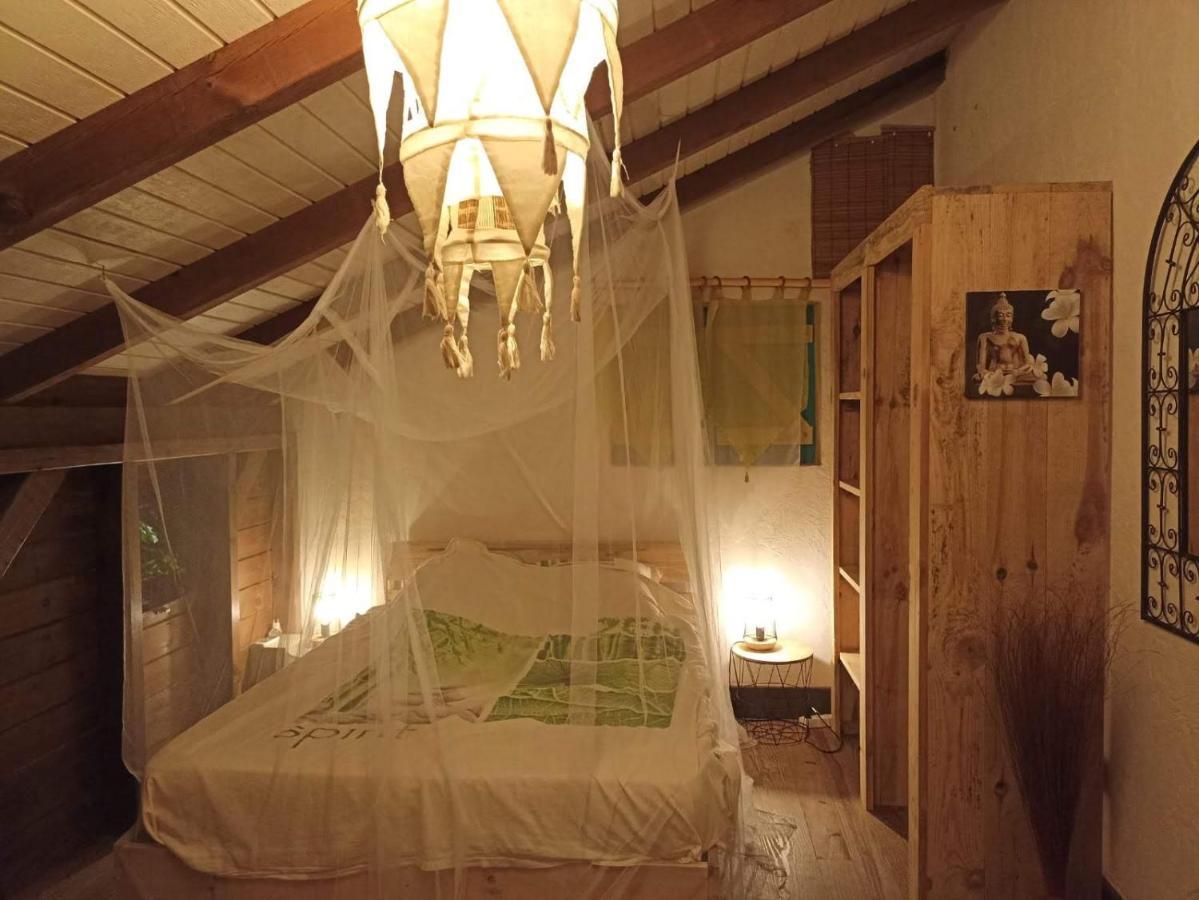 Kaz Creole Aventure Tropicale Insolite, Fibre, Jardin Et Jacuzzi Prives Saint-Francois  Ngoại thất bức ảnh